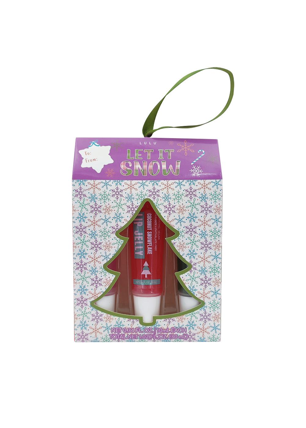 Lulu Let It Snow Lip Gloss Set; image 1 of 2