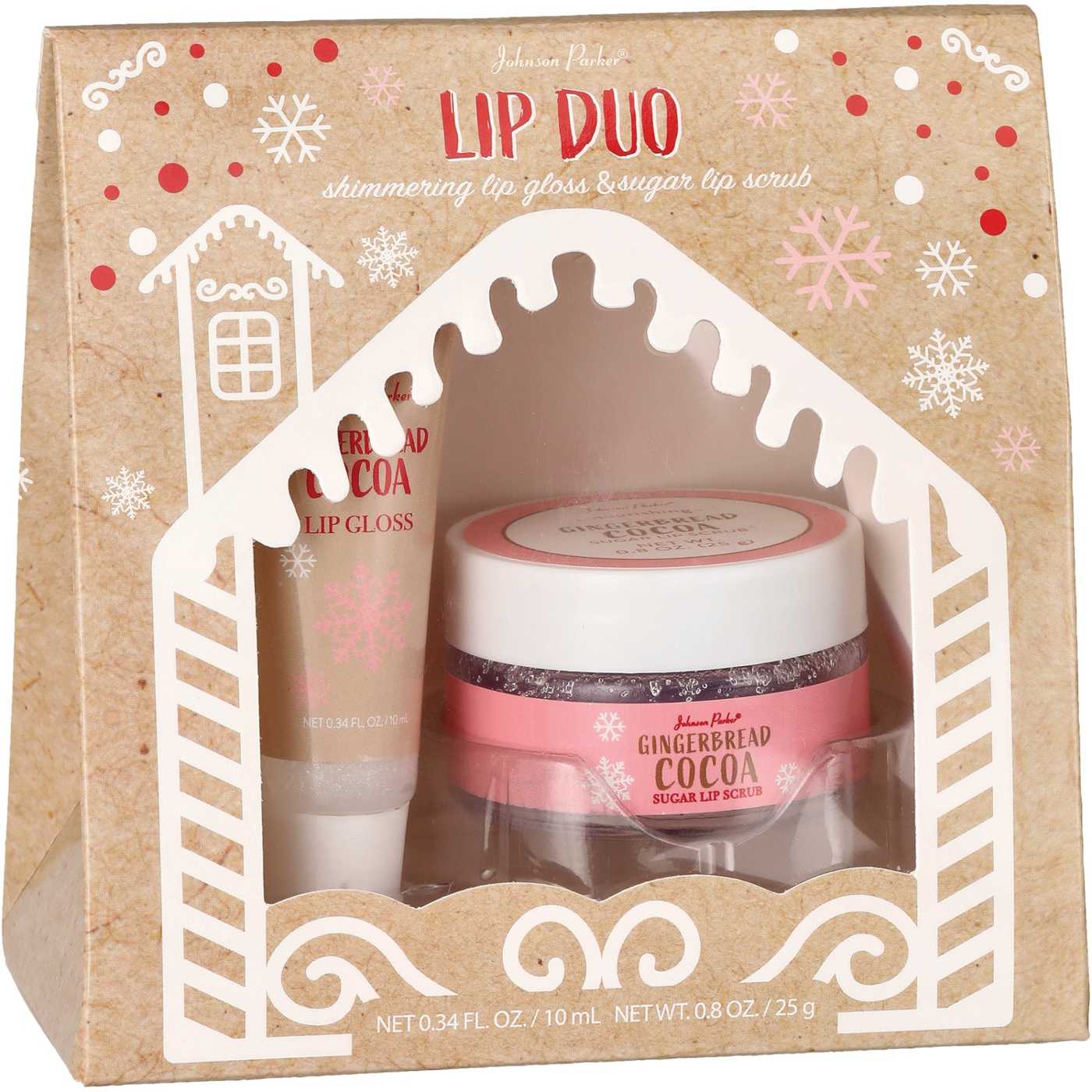 Johnson Parker Lip Duo Set - Gingerbread Cocoa; image 1 of 2