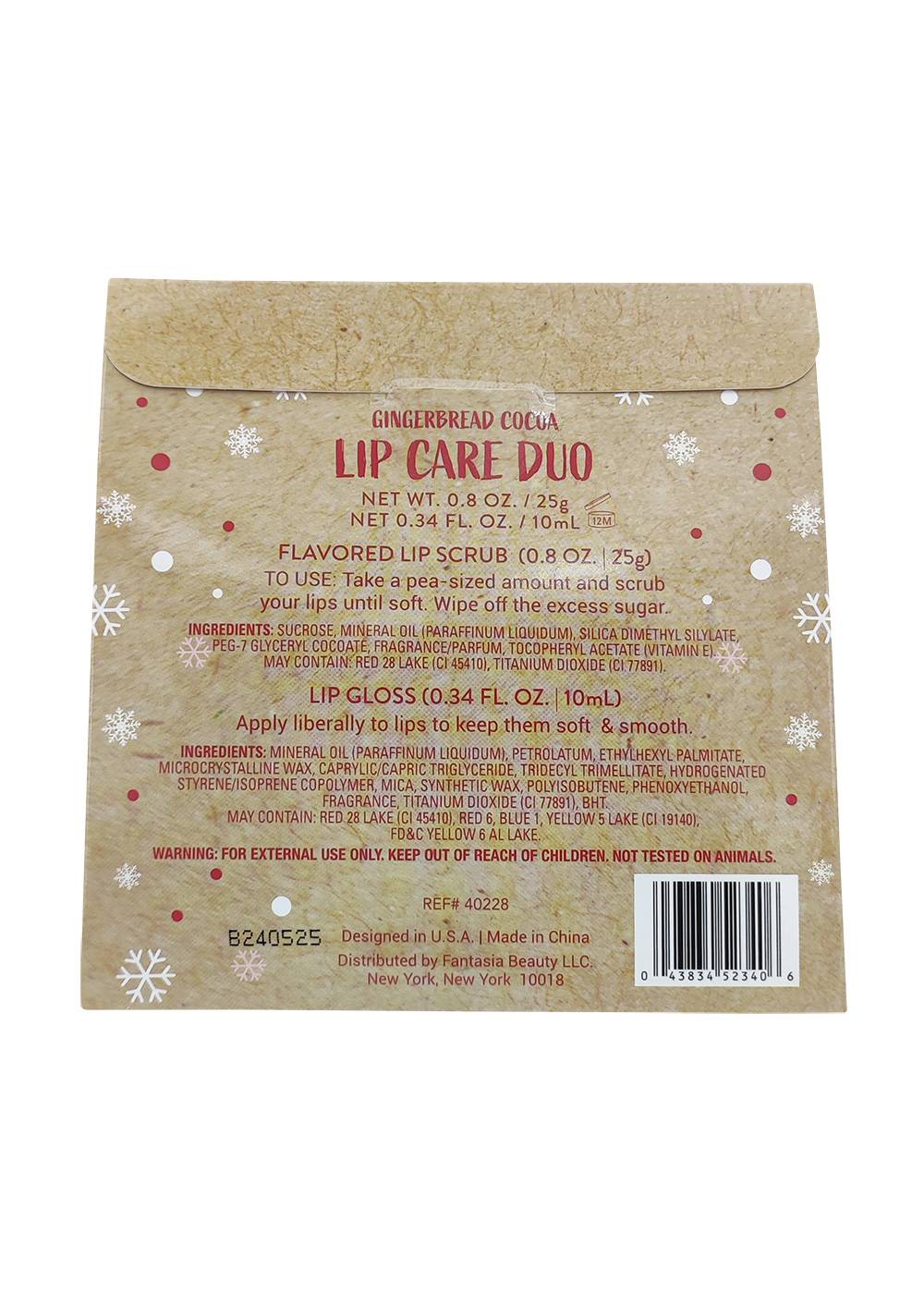 Johnson Parker Lip Duo Set - Gingerbread Cocoa; image 2 of 2