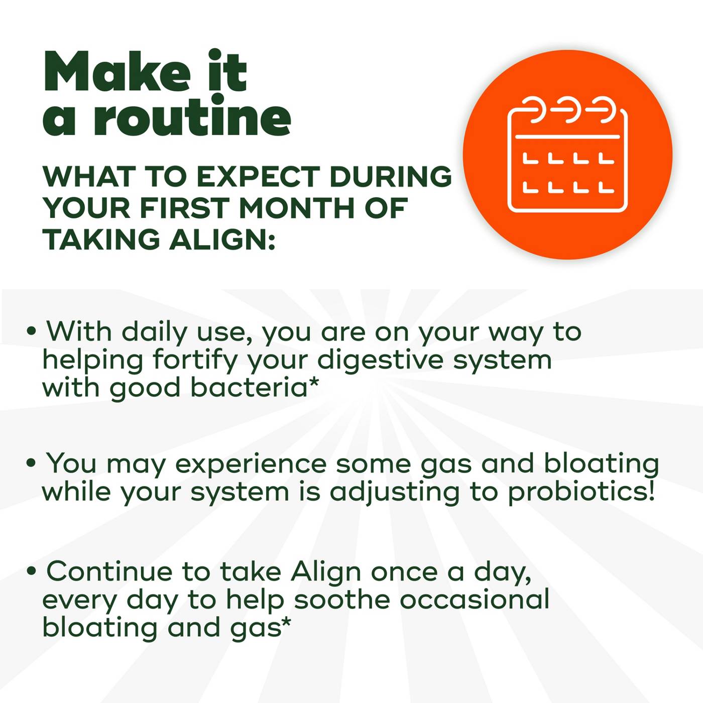 Align Probiotic Bloating Relief + Food Digestion Capsules; image 4 of 7