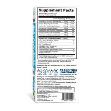 Bye Bye Weekend Zero Sugar Drink Mix - Lemonade, 10 ct