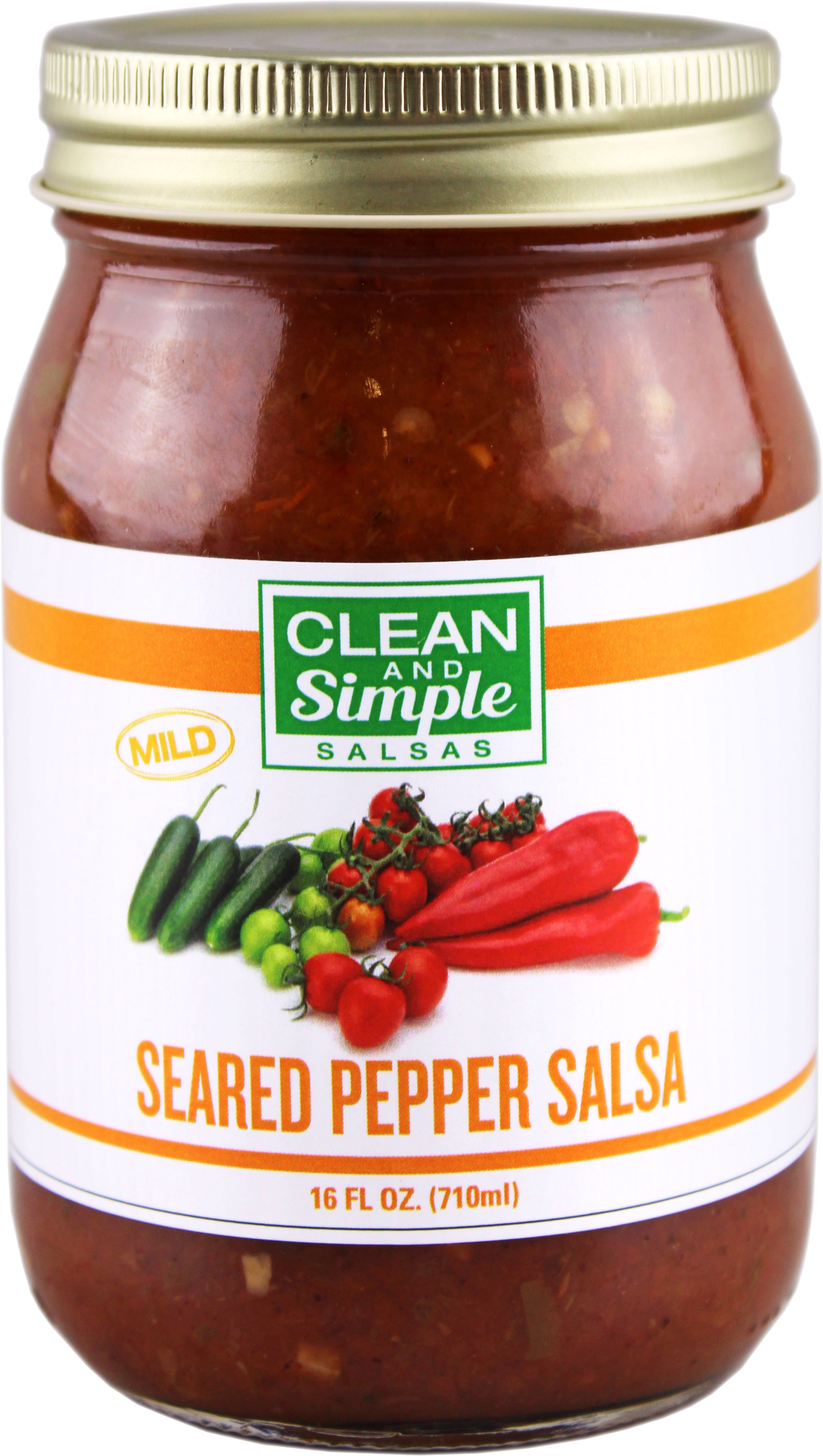 Clean and Simple Seared Pepper Salsa, 16 oz | Central Market - Really ...