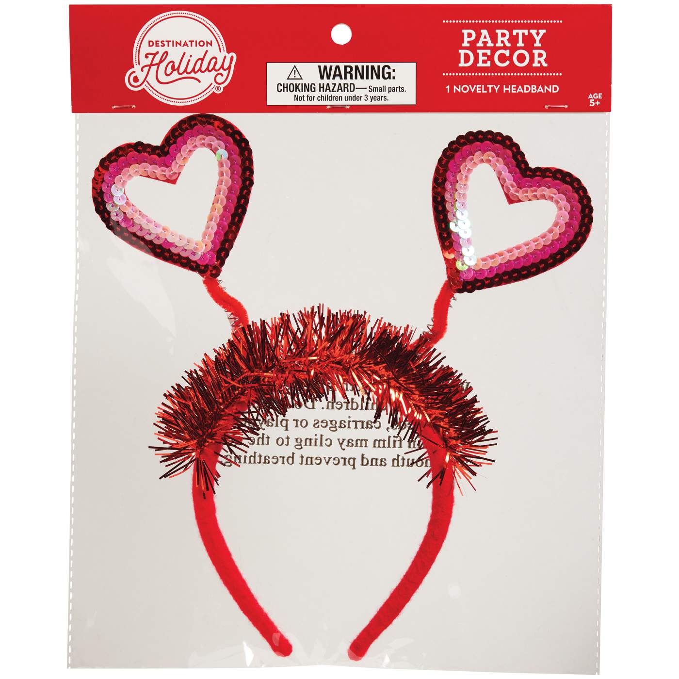 Destination Holiday Valentine's Heart Headband; image 1 of 2