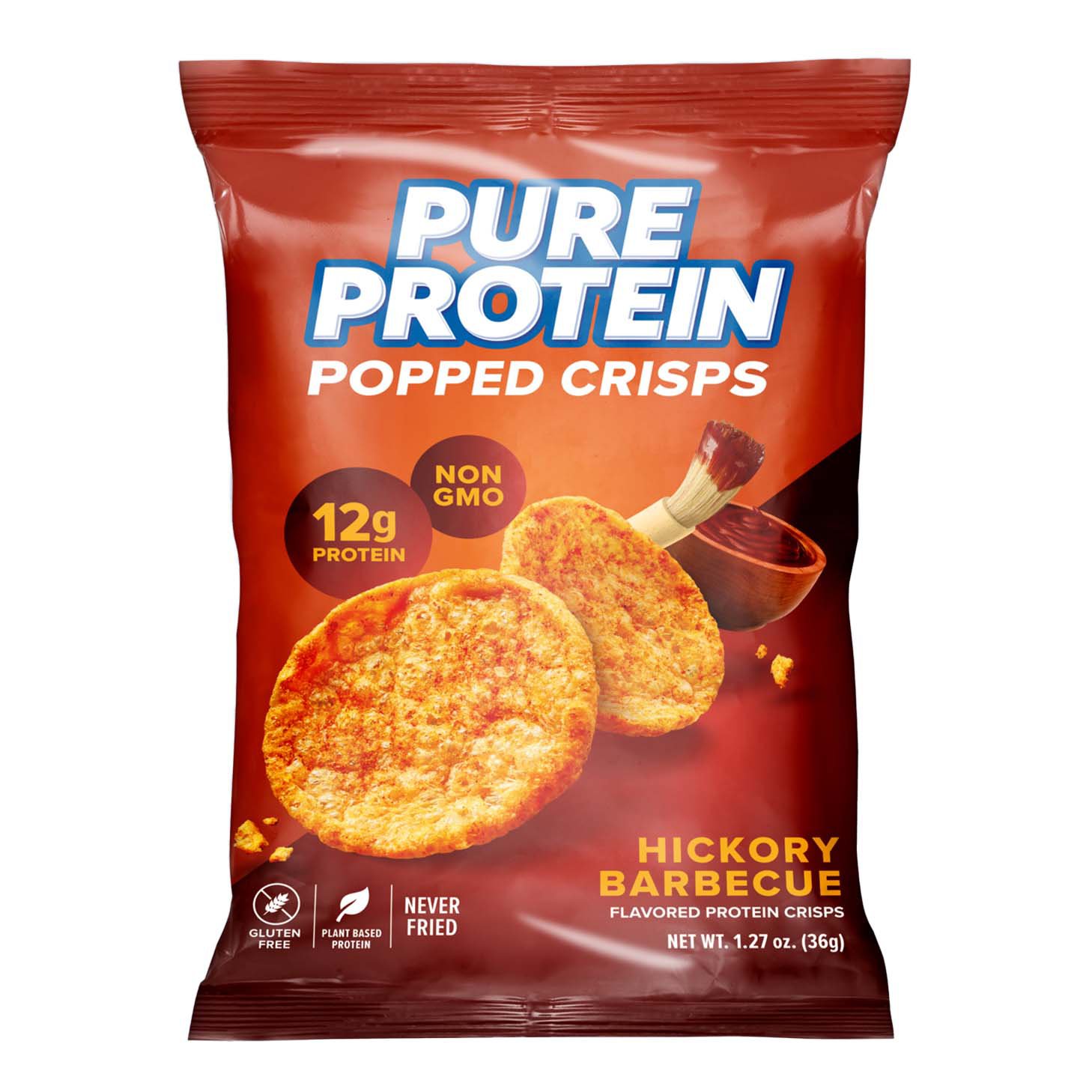 Pure Protein Popped Crisps - Hickory Bbq - Shop Chips at H-E-B