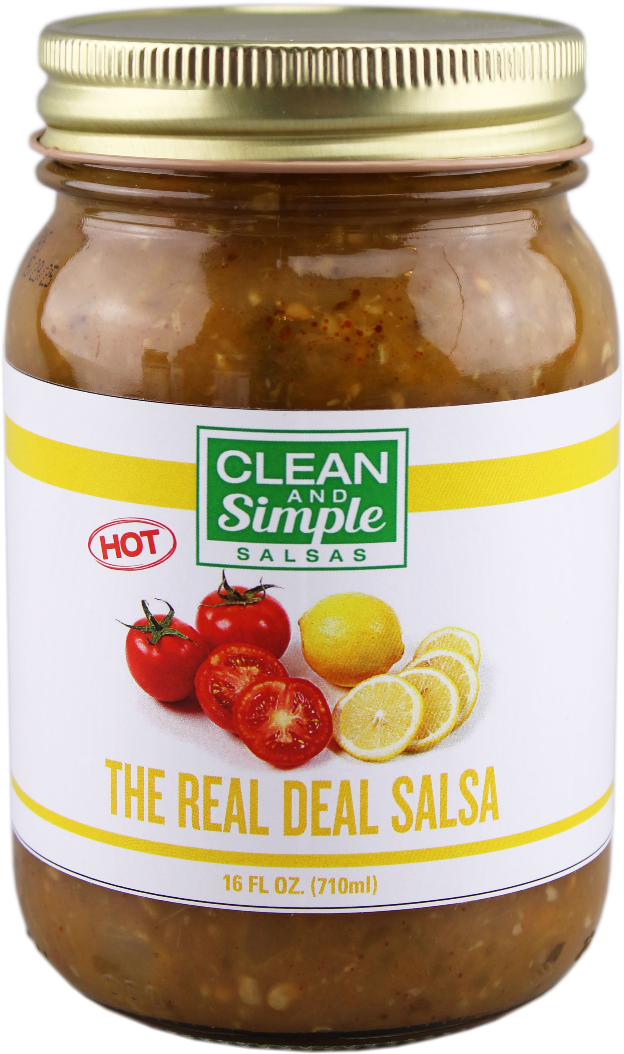 Clean and Simple The Real Deal Salsa, 16 oz | Central Market - Really ...