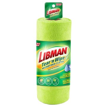 Libman Tear 'n Wipe Microfiber Cloths