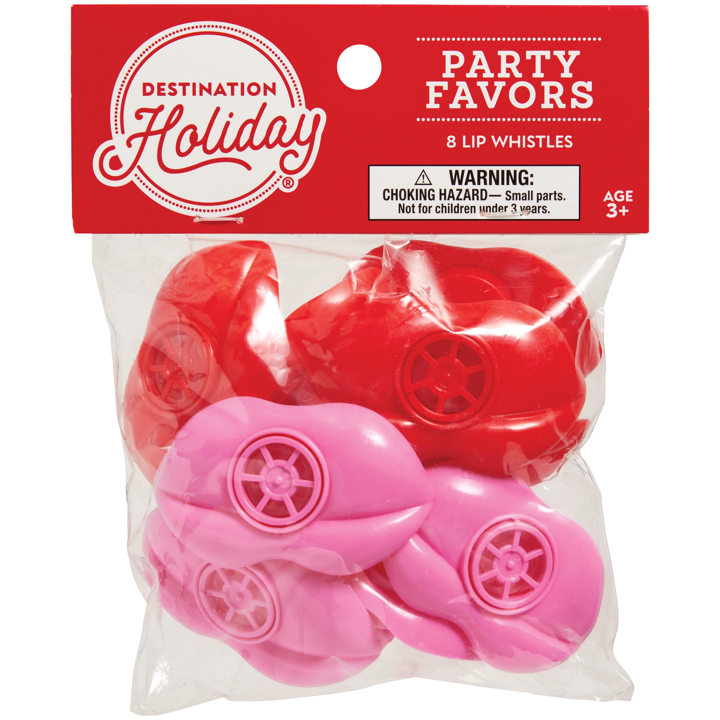 Destination Holiday Valentine's Lip Whistle Favors - Shop Favors at H-E-B