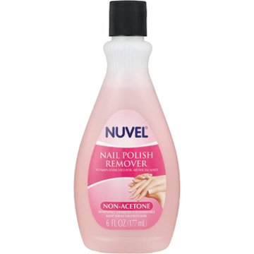 Nuvel Nail Polish Remover Non Acetone, 6 oz