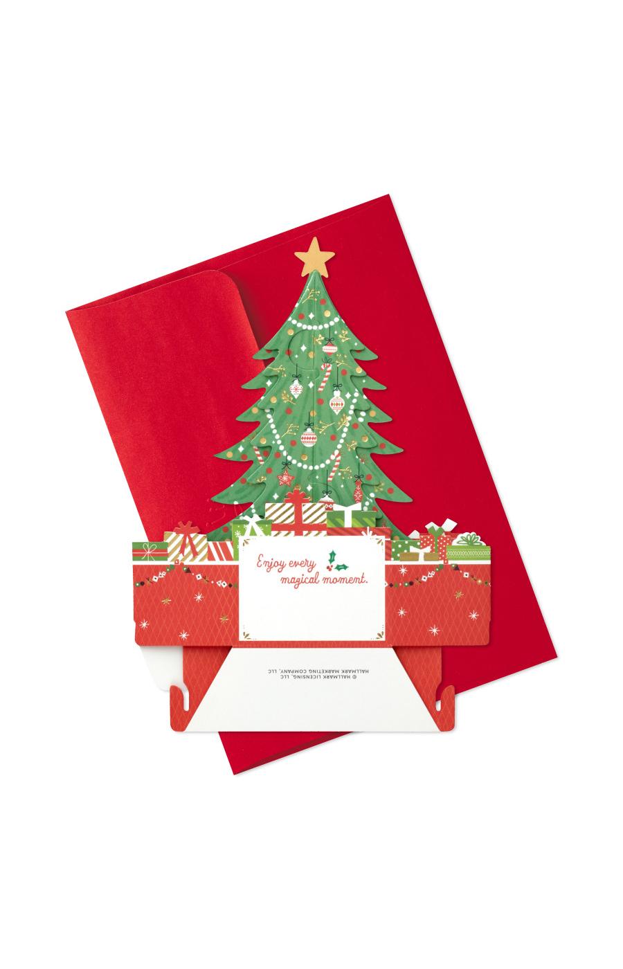 Hallmark Paper Wonder Christmas Tree Pop Up Card - S24, S1; image 5 of 6