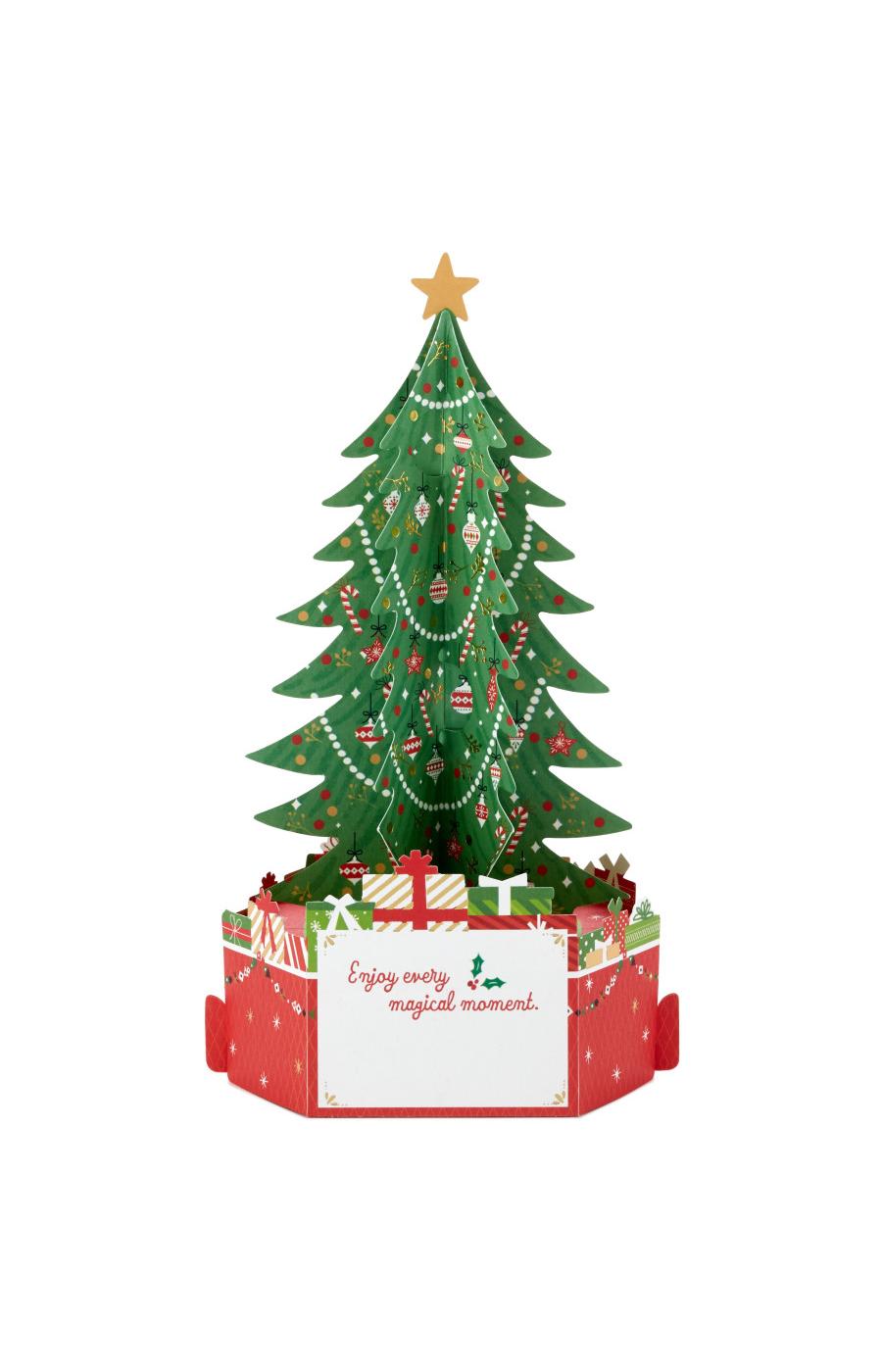 Hallmark Paper Wonder Christmas Tree Pop Up Card - S24, S1; image 6 of 6