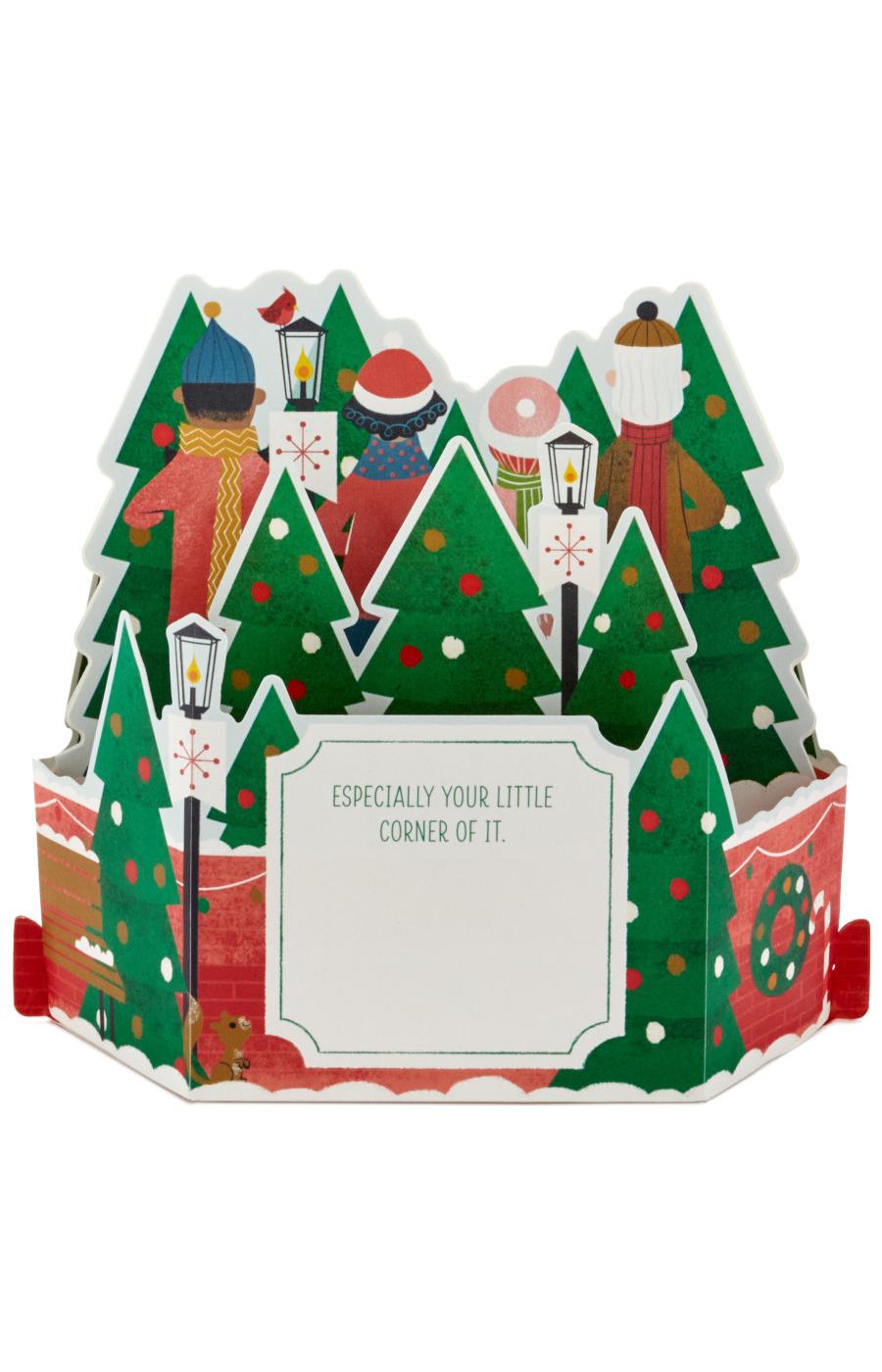 Hallmark Paper Wonder Carolers Musical Pop Up Christmas Card (Joy to the World) - S16; image 5 of 6