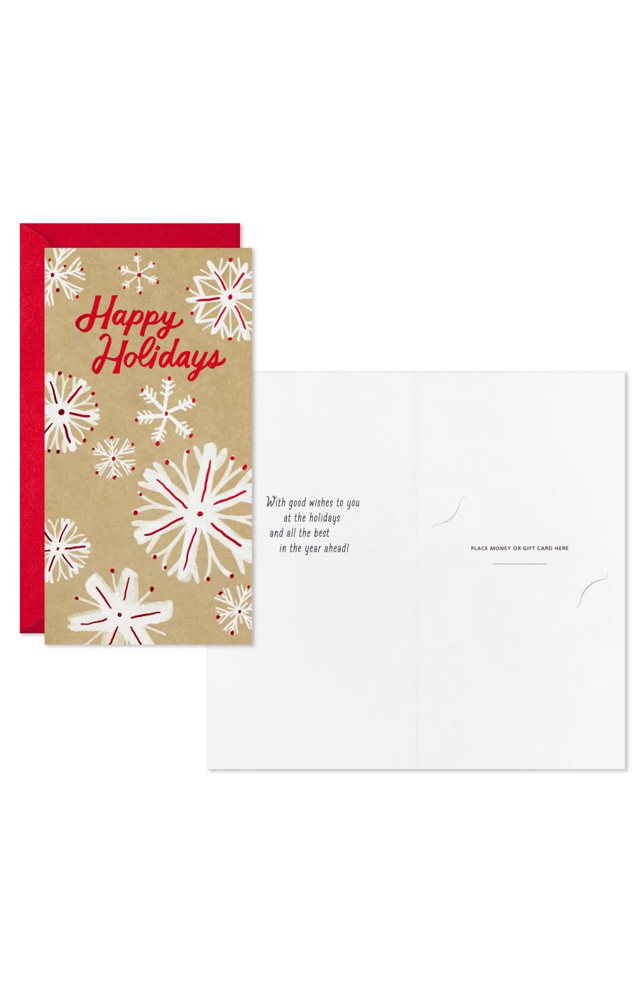 Hallmark Happy Holidays Christmas Money/Gift Card Holders & Envelopes - S1; image 6 of 7