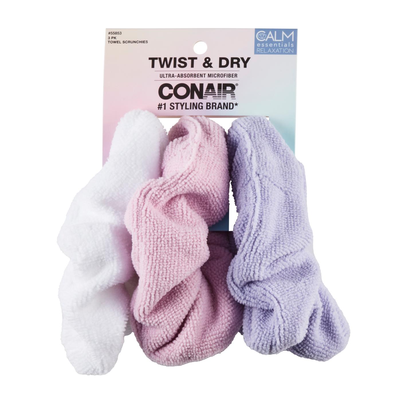 Conair Towel Scrunchies - Assorted Colors; image 1 of 2