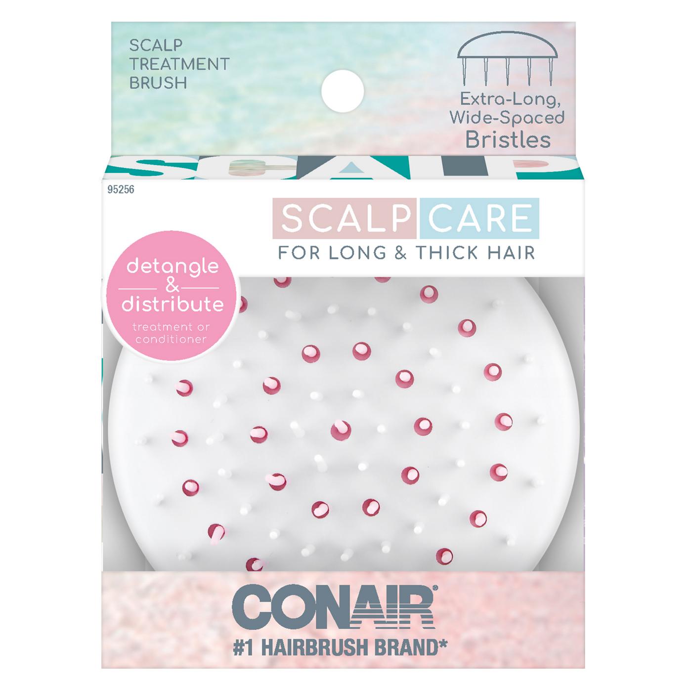 Conair Scalp Care Scalp Treatment Brush - White; image 1 of 2