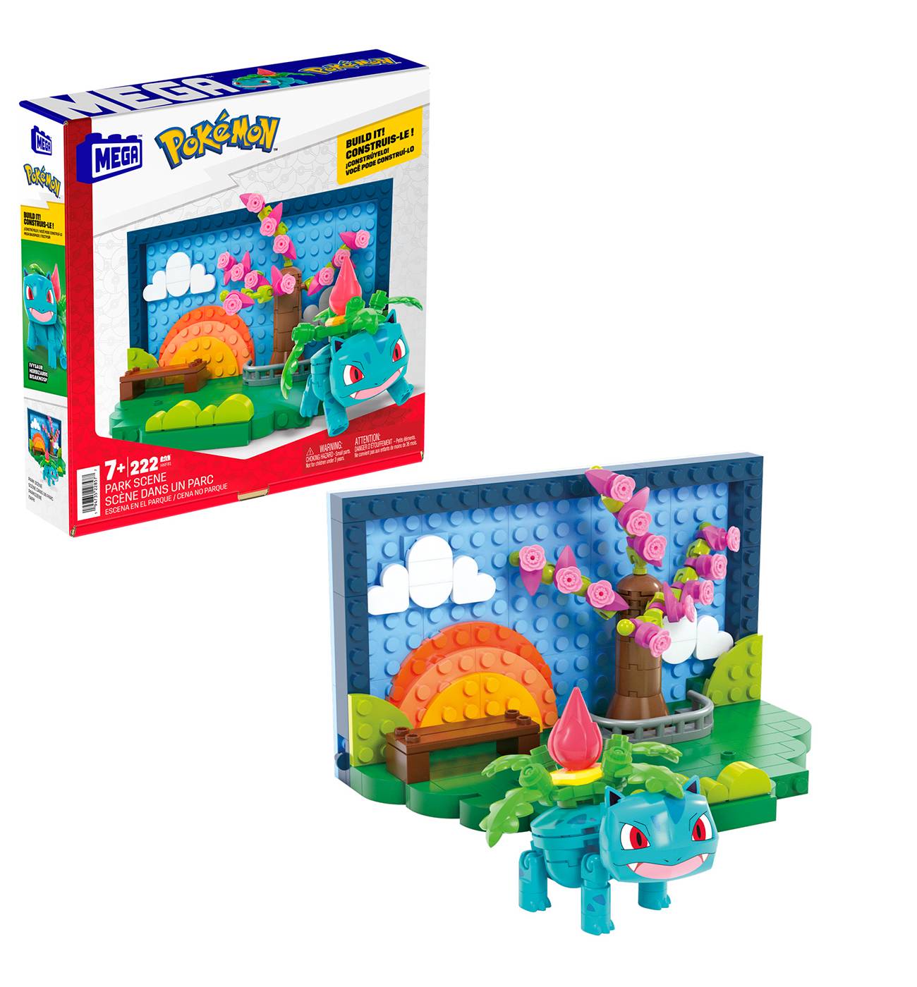 MEGA Pokémon Park Scene Set
