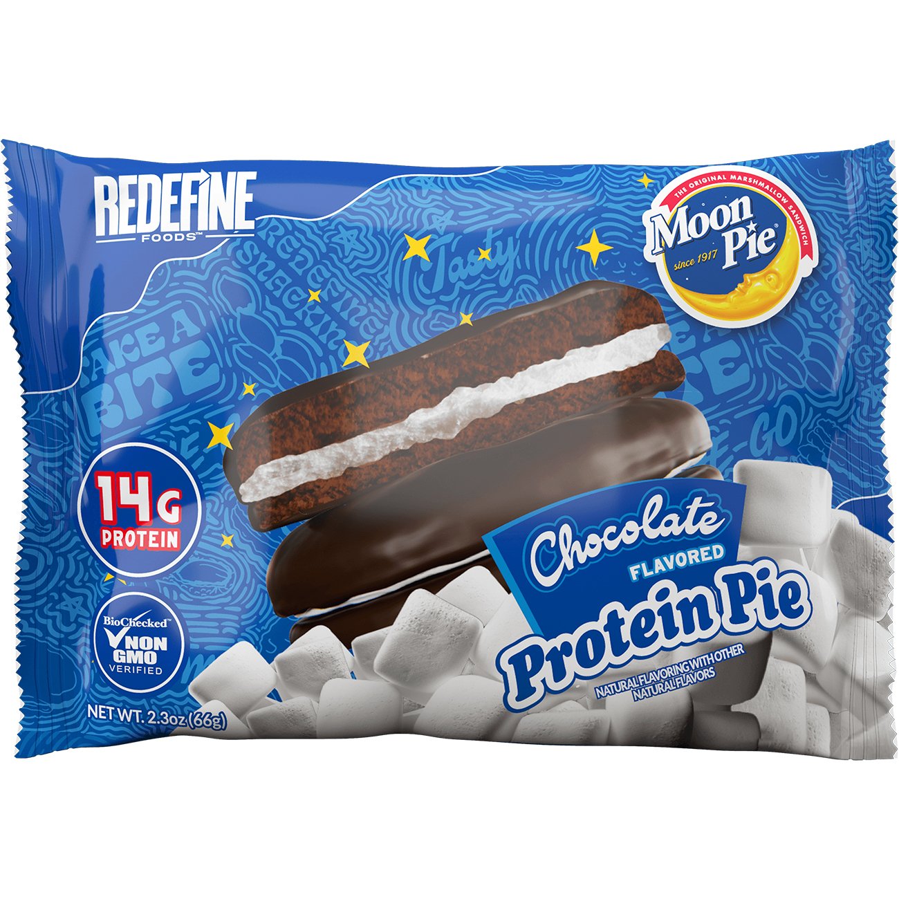 Redefine Foods Chocolate Protein Moon Pie Shop Granola & Snack Bars