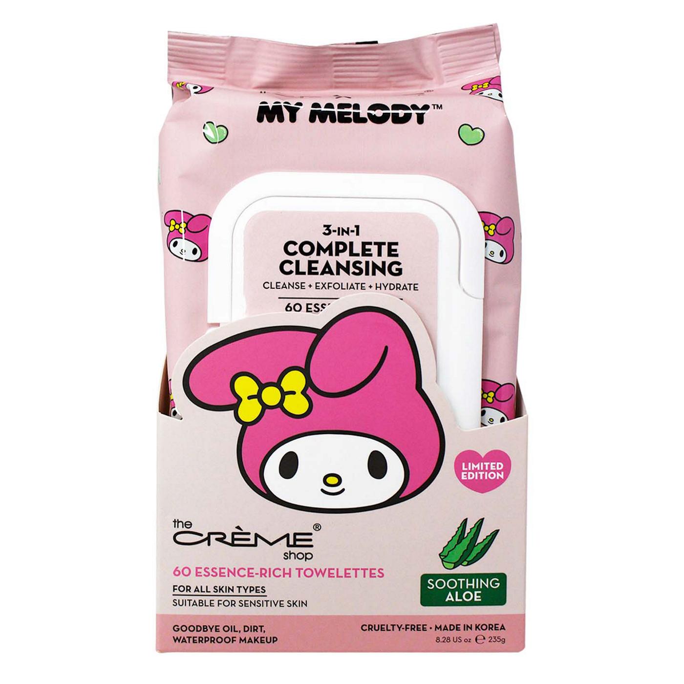 The Creme Shop My Melody Limited Edition  3-in-1 Complete Cleansing Towelettes - Aloe; image 1 of 2