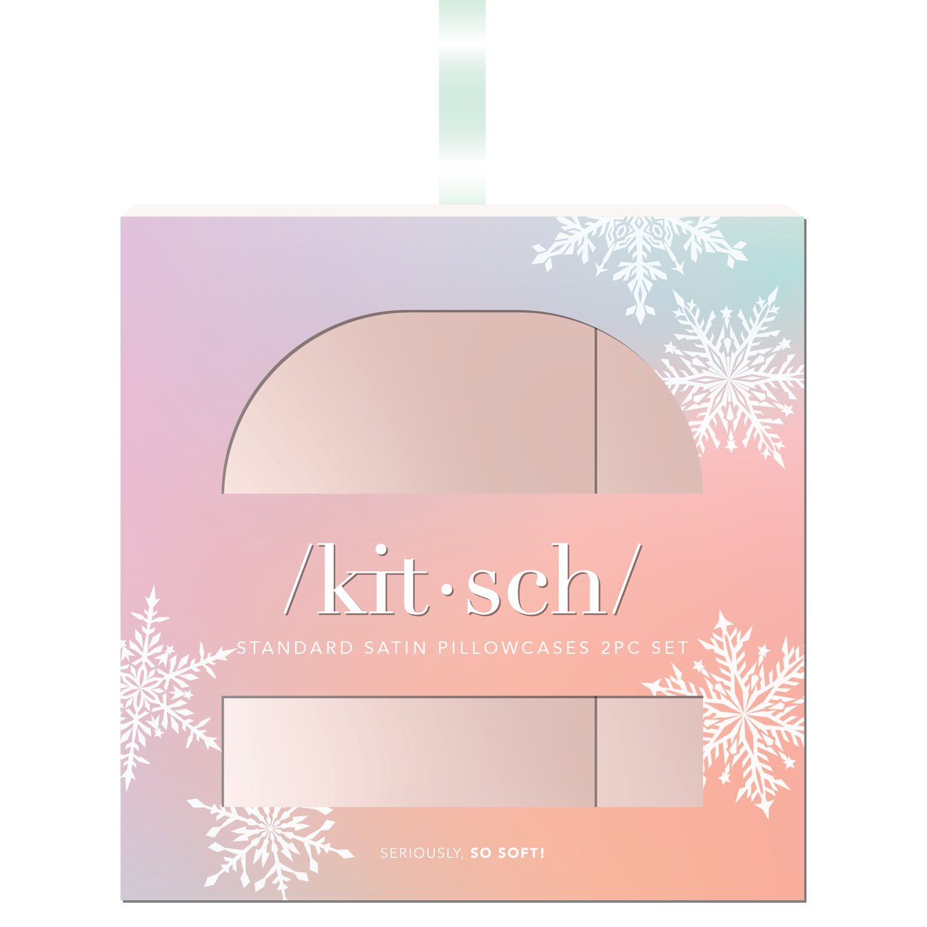 Kitsch Holiday Satin Pillowcases Blush Shop Hair accessories at HEB