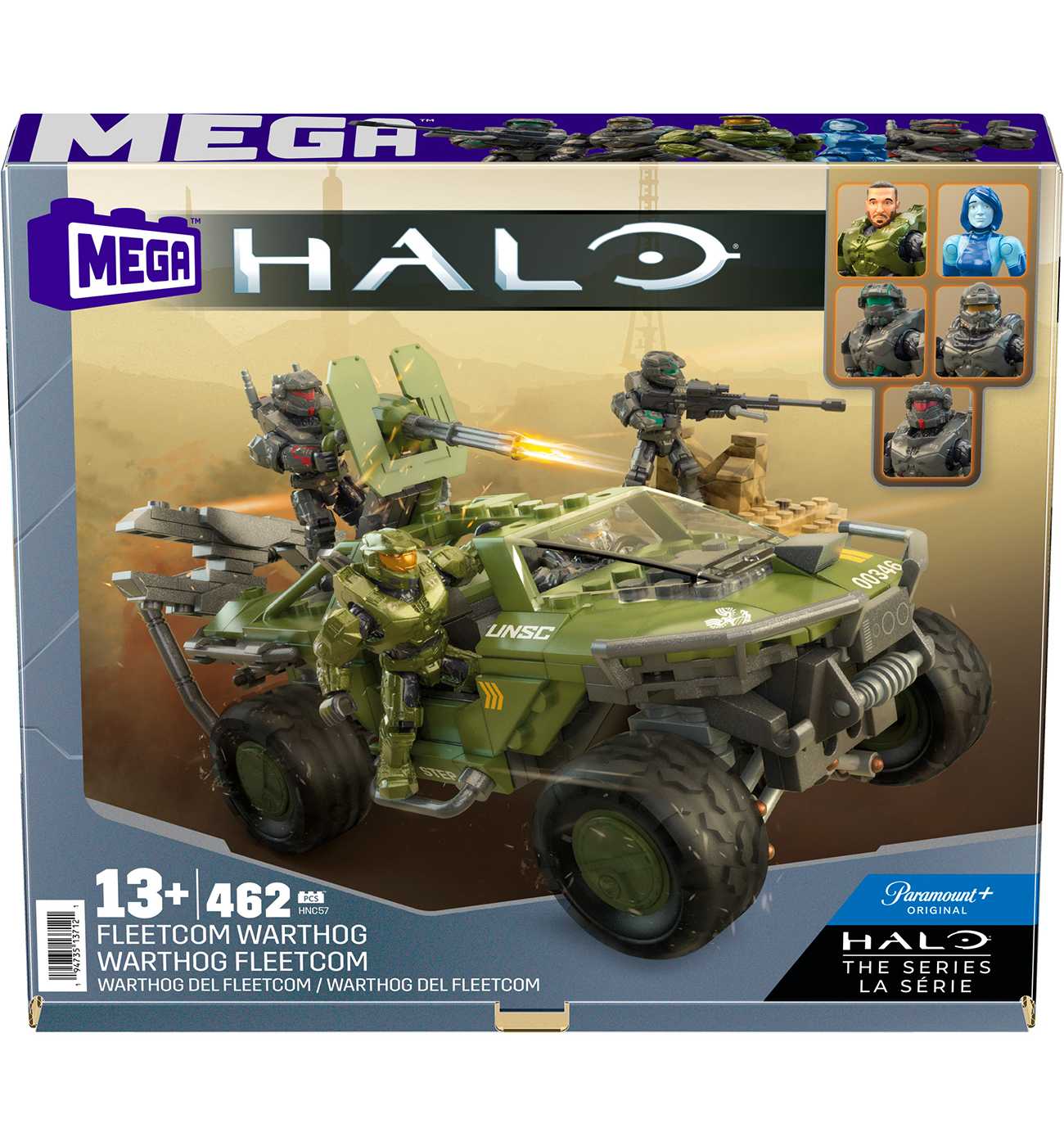 MEGA Halo Fleetcom Warthog Set; image 1 of 3