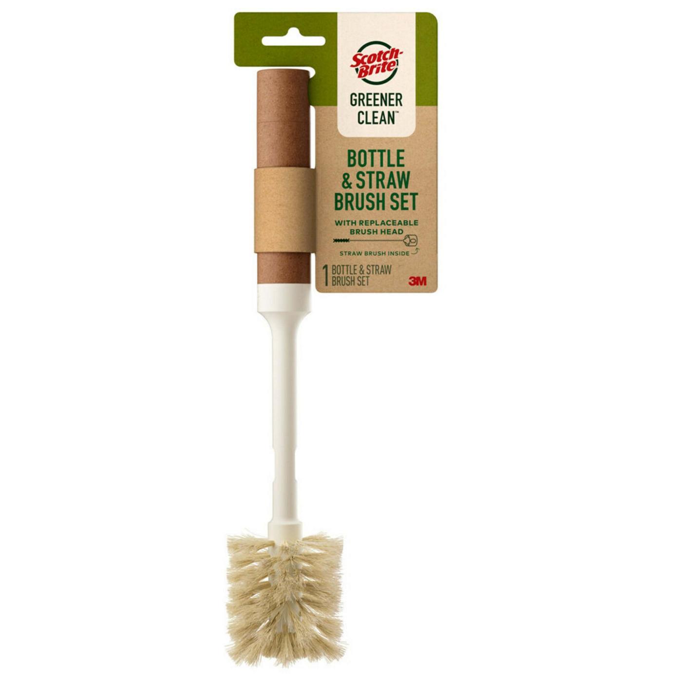 Scotch-Brite Greener Clean Bottle & Straw Brush Set; image 1 of 2