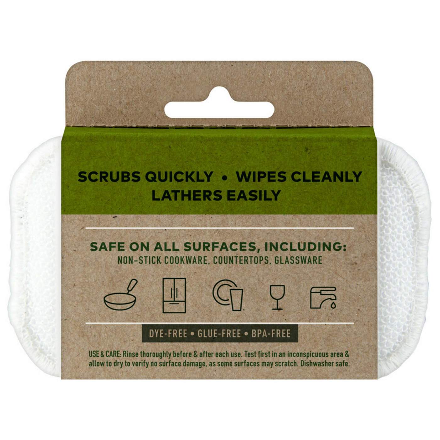 Scotch-Brite Greener Clean Dual Action Scrub & Wipe; image 2 of 2