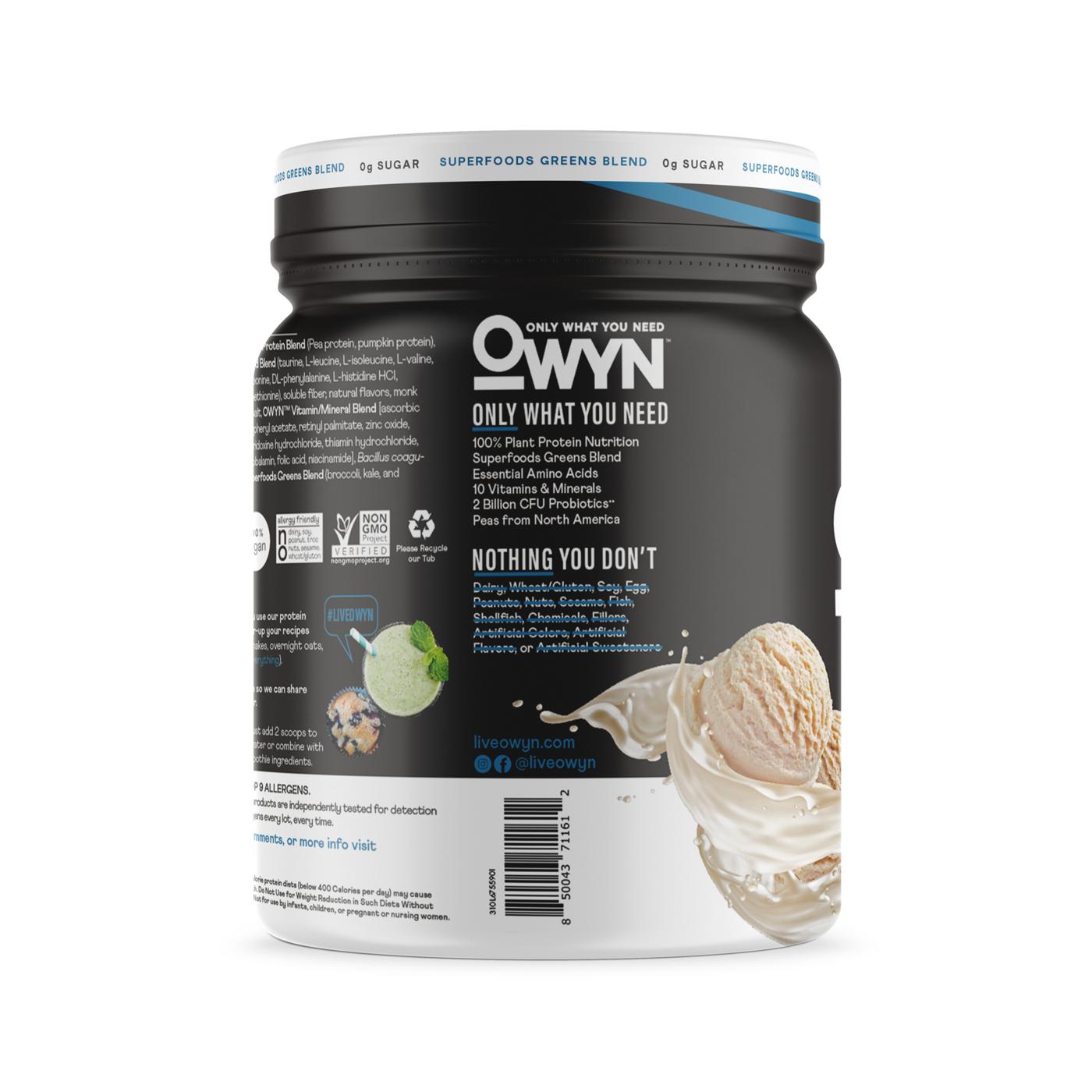 Owyn Plant Protein Elite Zero Sugar Vanilla; image 2 of 2