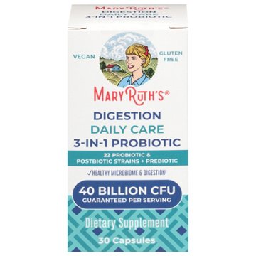 Mary Ruth's Digestion Daily Care 3-in-1 Probiotic Capsules