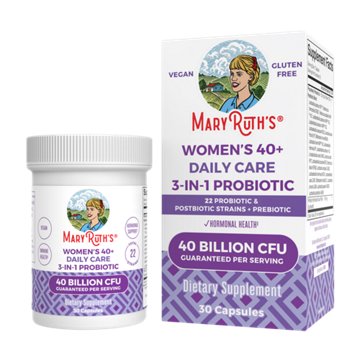 Mary Ruth's Women's 40+ Daily Care 3-in-1 Probiotic Capsules