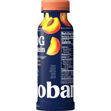 Chobani 20G Protein Zero Sugar Added Yogurt Drink - Peaches & Cream
