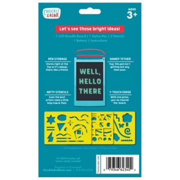 Chuckle & Roar Scribble Glow LCD Doodle Board