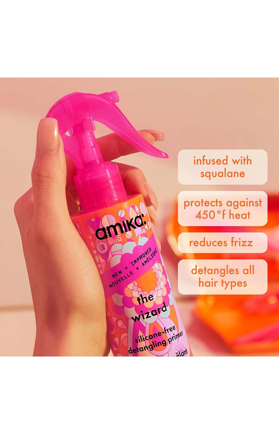 Amika The Wizard Detangler Hair Primer; image 2 of 3