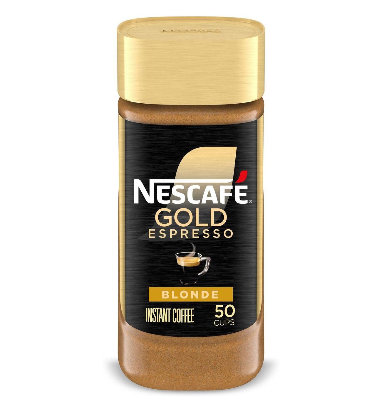 Nescafe Gold Blonde Espresso Instant Coffee; image 1 of 9