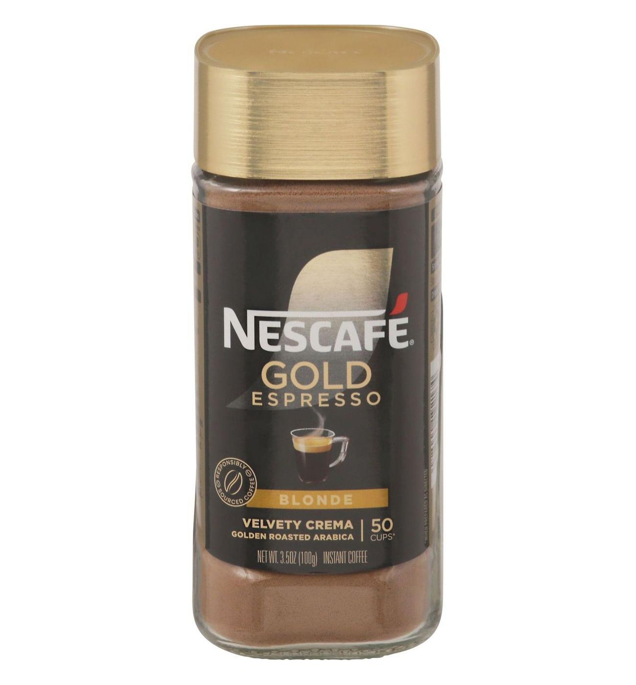 Nescafe Gold Blonde Espresso Instant Coffee; image 5 of 9