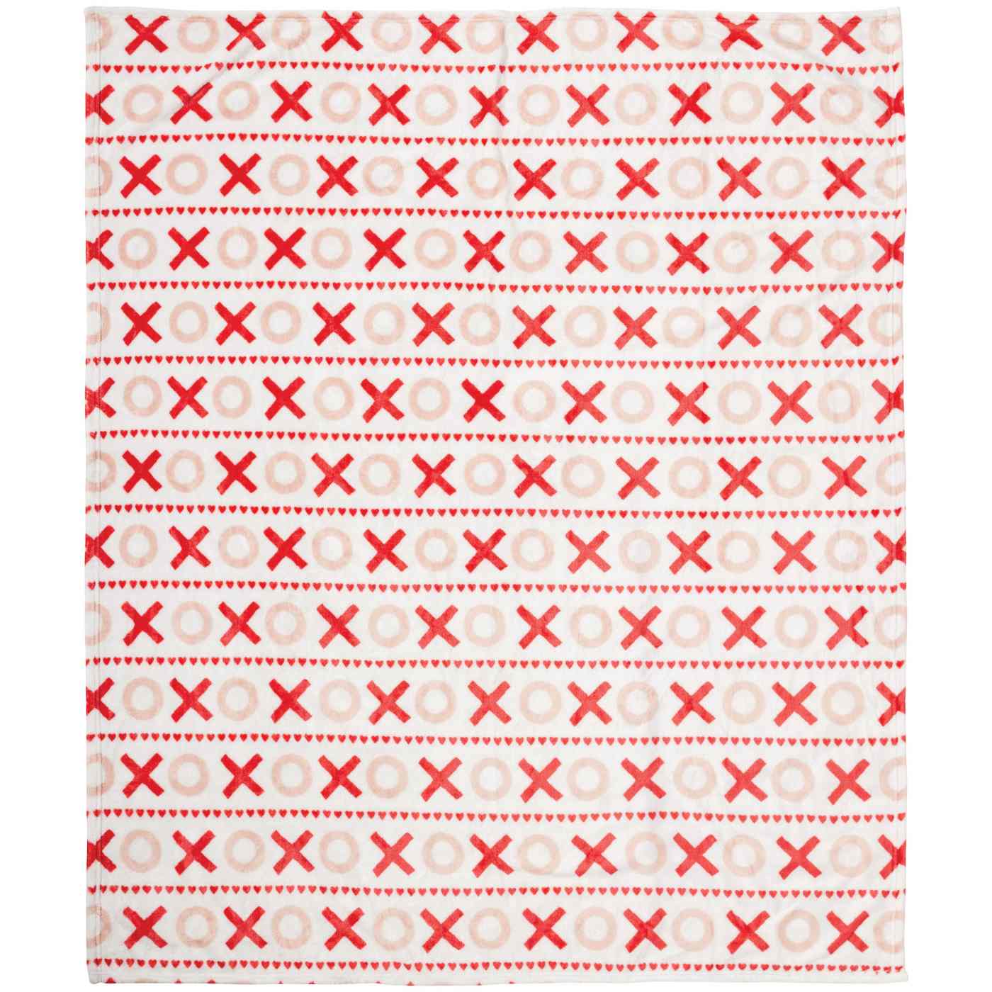 Destination Holiday Valentine's Throw Blanket - XOXO; image 3 of 3