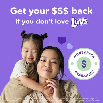 Luvs Bluey Platinum Protection Baby Diapers - Size 7