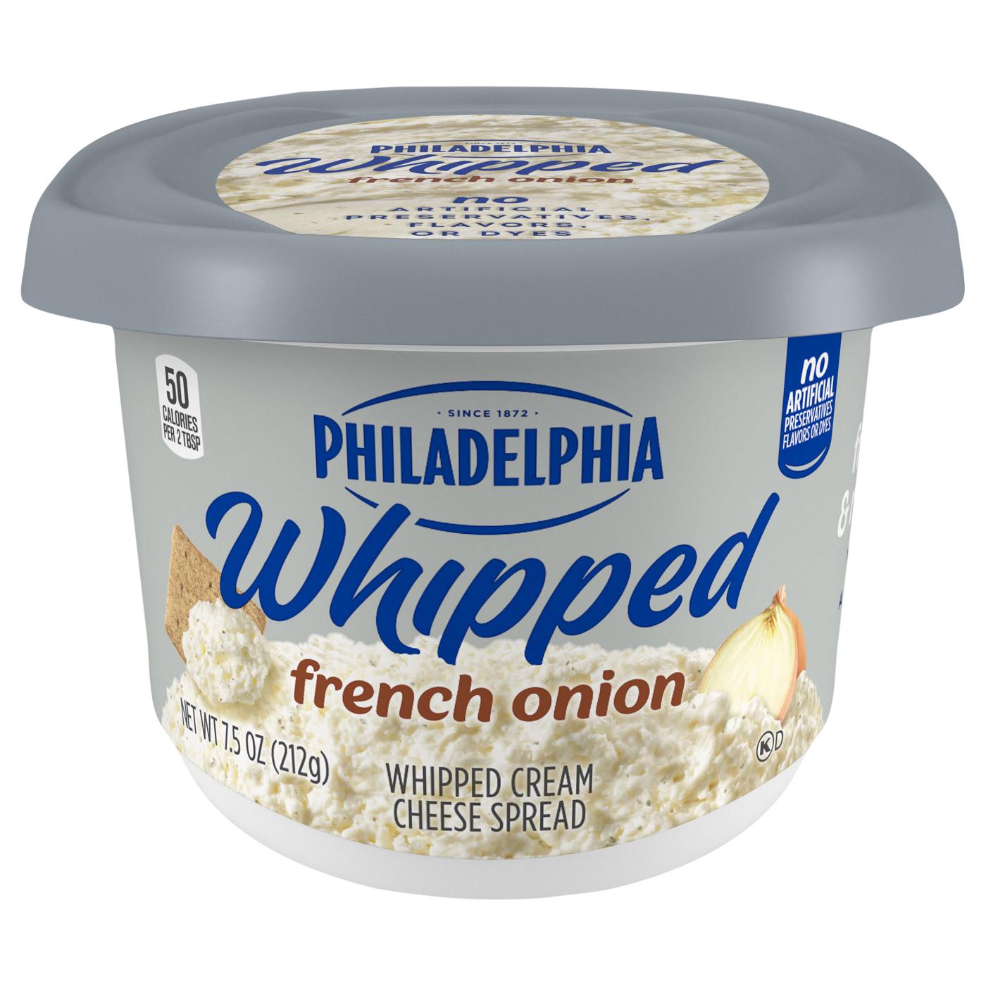 Philadelphia Whipped French Onion Cream Cheese Spread; image 1 of 3