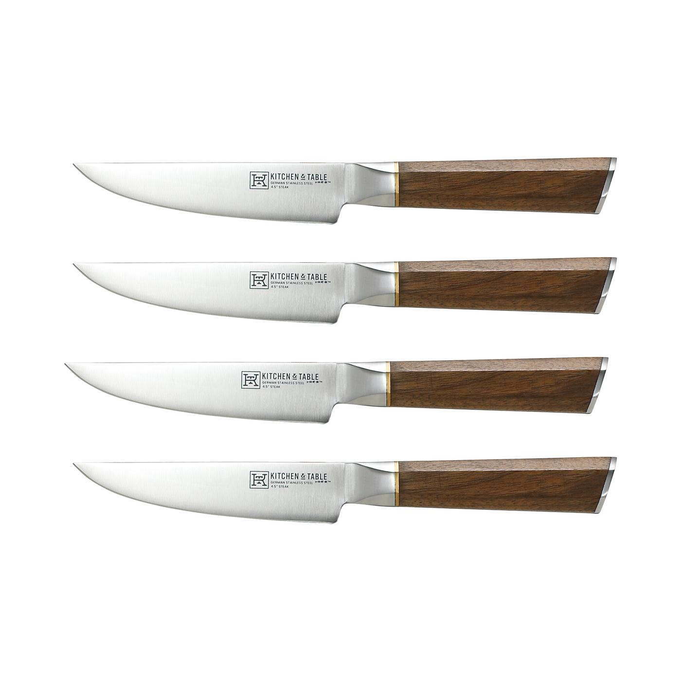 Kitchen & Table by H-E-B Steak Knife Set - Shop Knives at H-E-B
