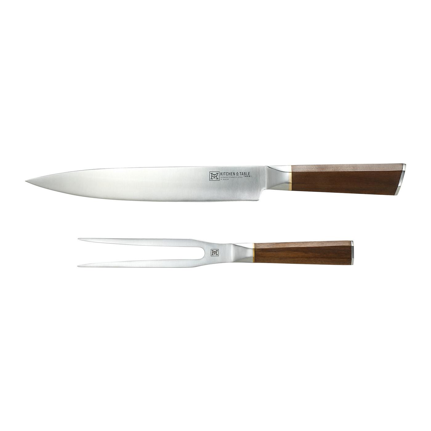 Kitchen & Table by H-E-B Carving Knife Set; image 2 of 5