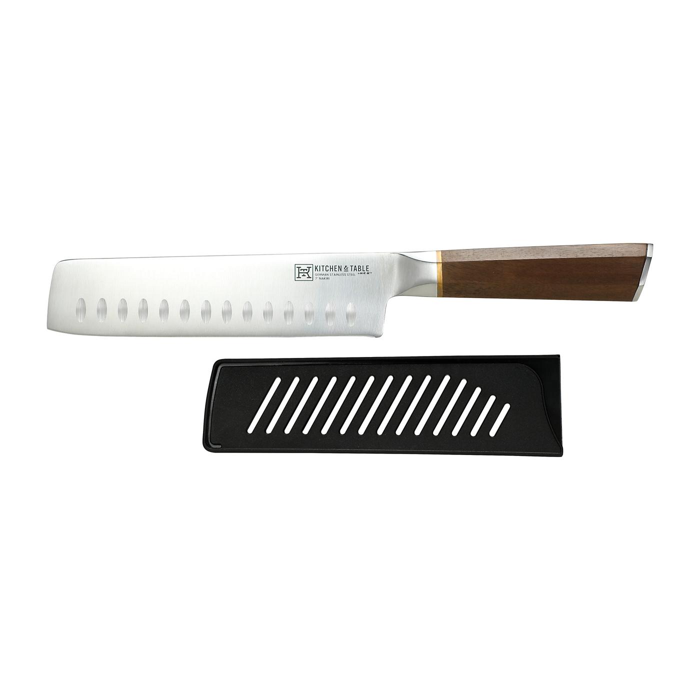 Kitchen & Table by H-E-B Nakiri Knife with Sheath; image 2 of 5