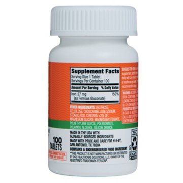H-E-B Minerals High Potency Iron - 27 mg