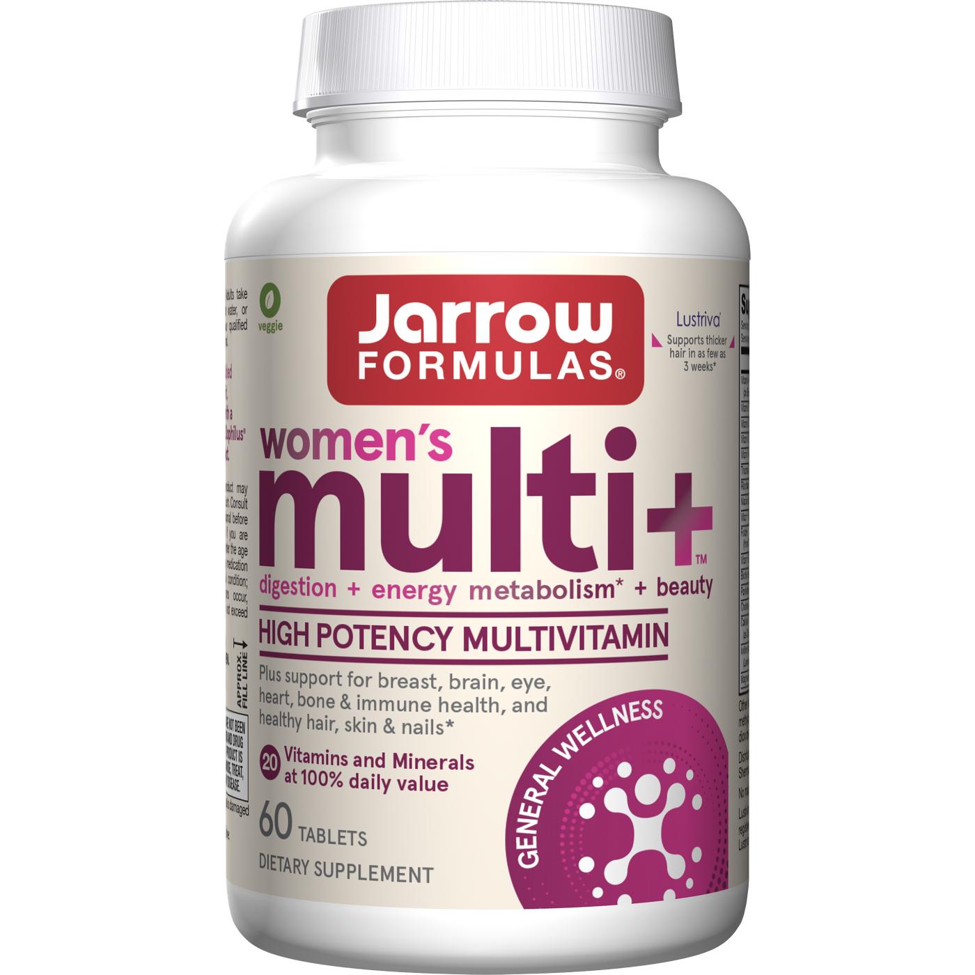 Jarrow Formulas Women's Multi+ High Potency Multivitamin Tablets; image 1 of 3