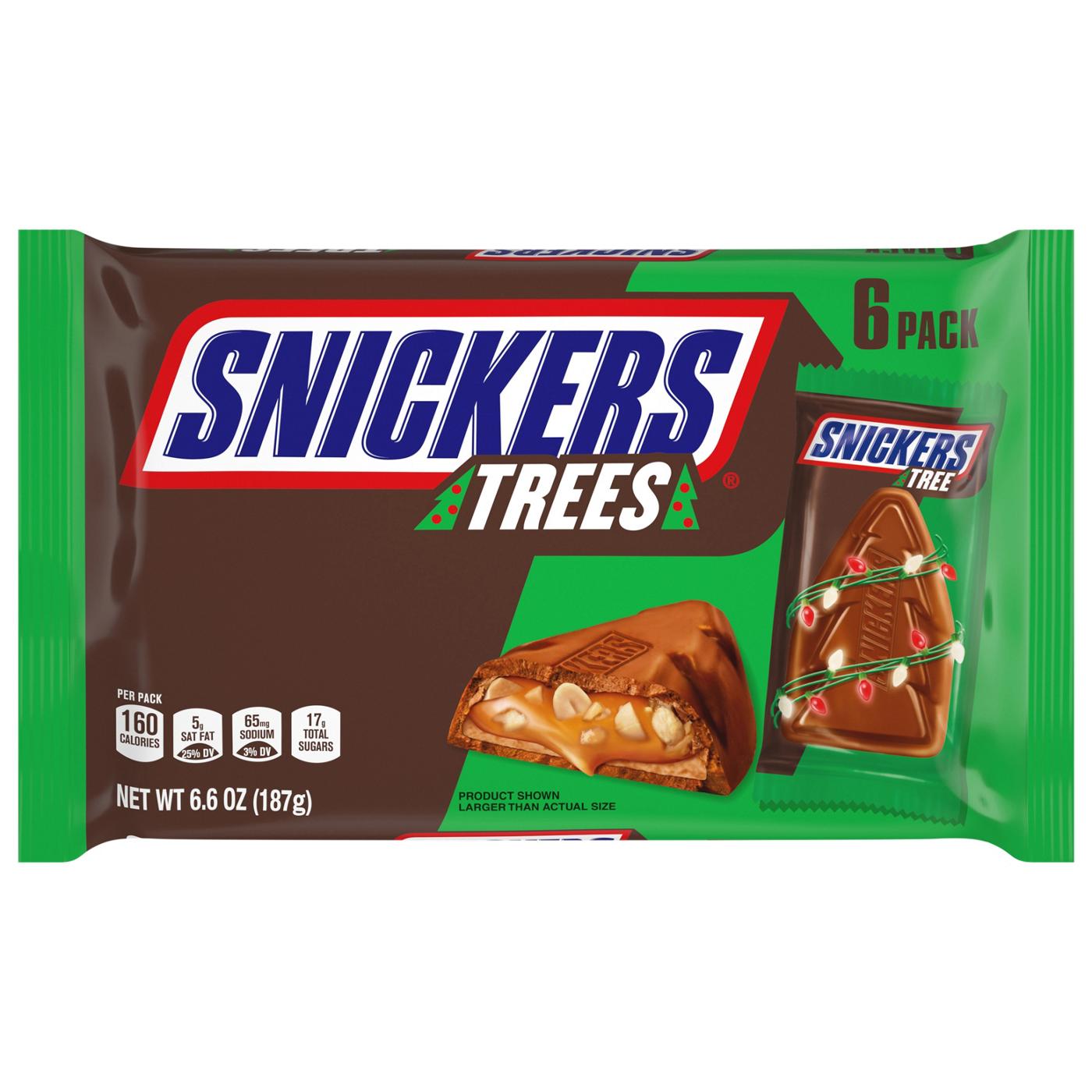 Snickers Trees Christmas Candy; image 1 of 3