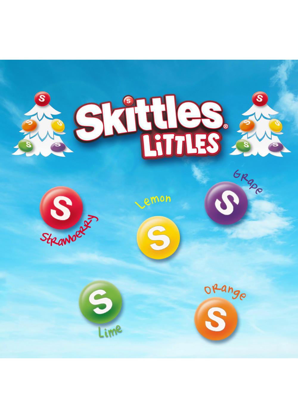 Skittles Littles Christmas Candy Tube; image 2 of 7