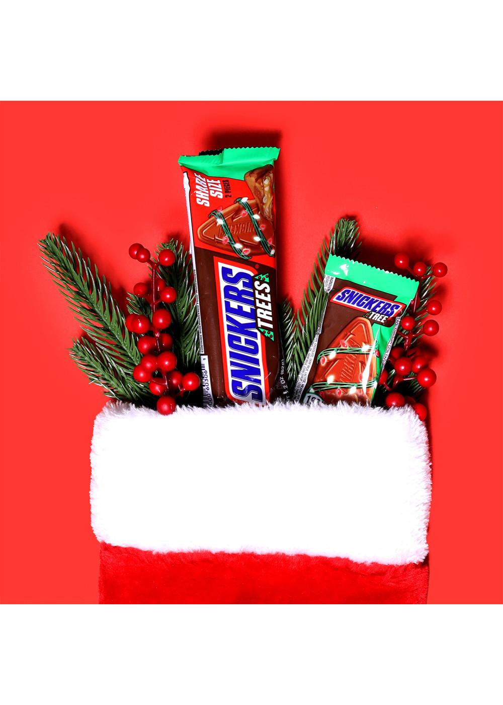 Snickers Trees Christmas Milk Chocolate Candy Bar; image 10 of 10