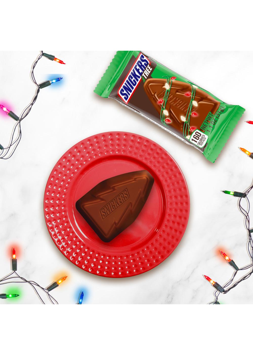 Snickers Tree Milk Chocolate Christmas Candy; image 4 of 7