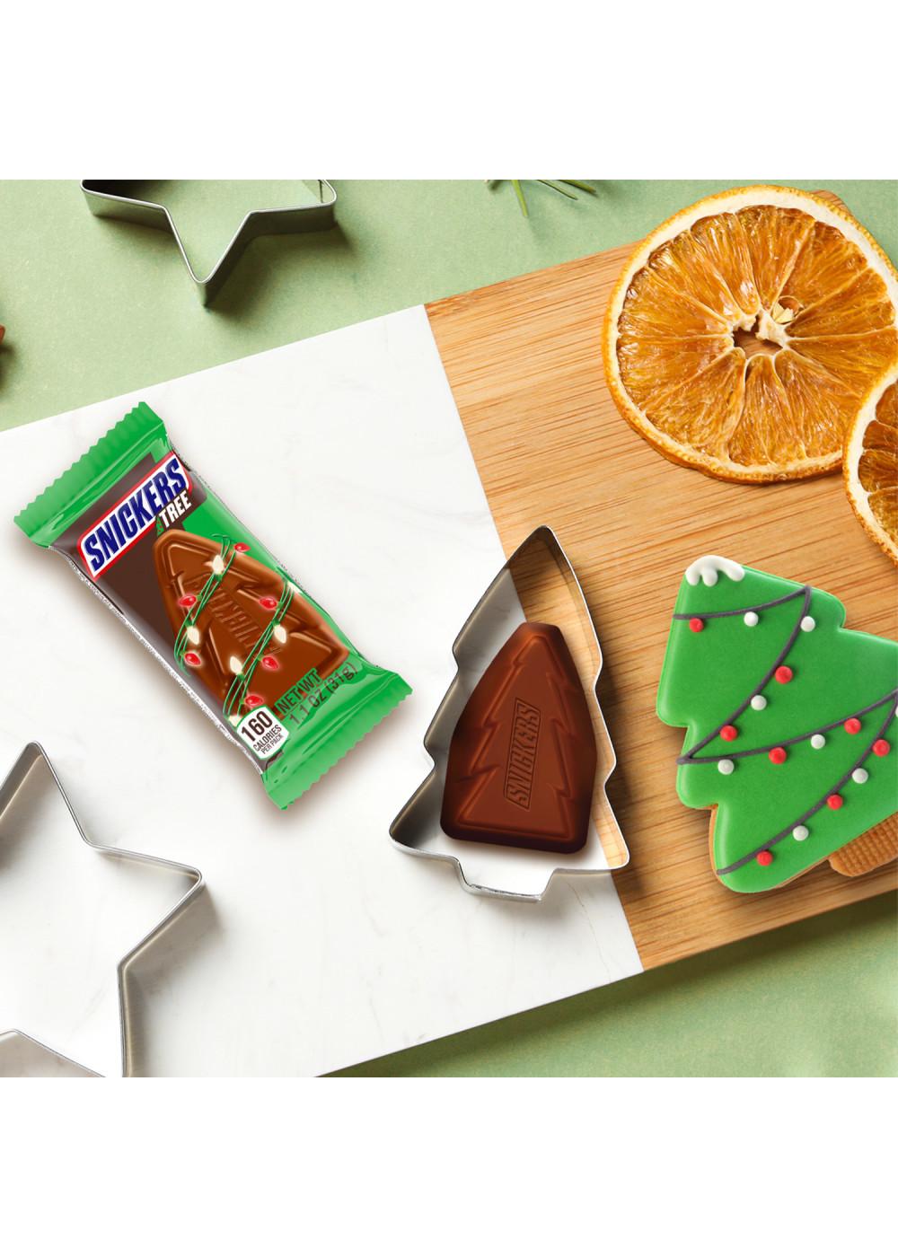 Snickers Trees Christmas Milk Chocolate Candy Bar; image 5 of 10