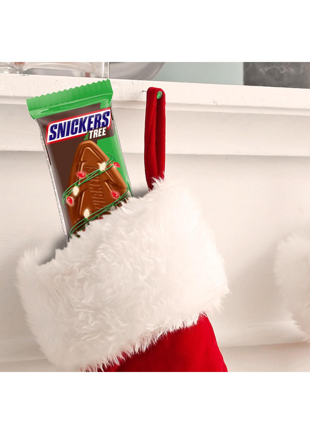 Snickers Tree Milk Chocolate Christmas Candy; image 6 of 7