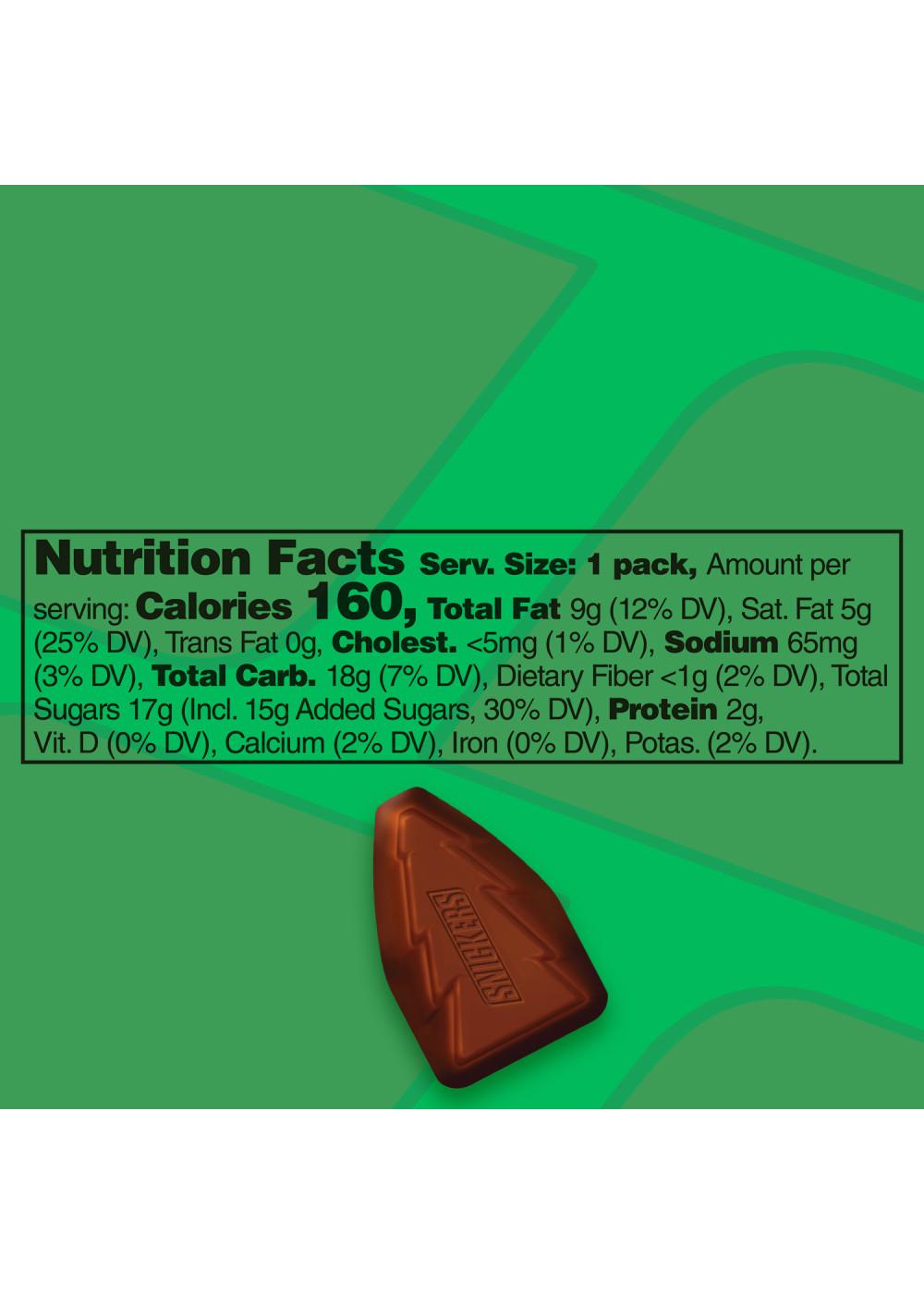 Snickers Trees Christmas Milk Chocolate Candy Bar; image 8 of 10