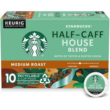 Starbucks Half-Caff House Blend Pods