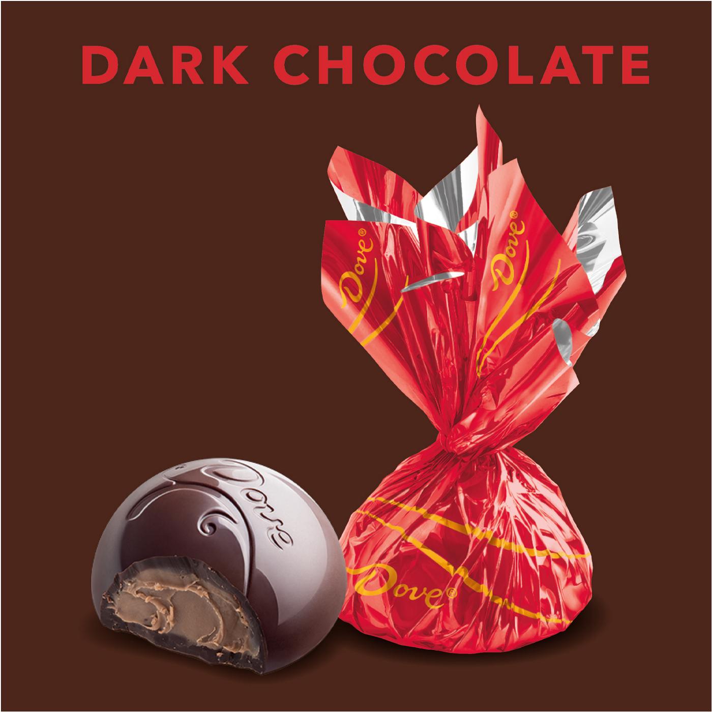 Dove Dark Chocolate Truffles Christmas Candy; image 5 of 7